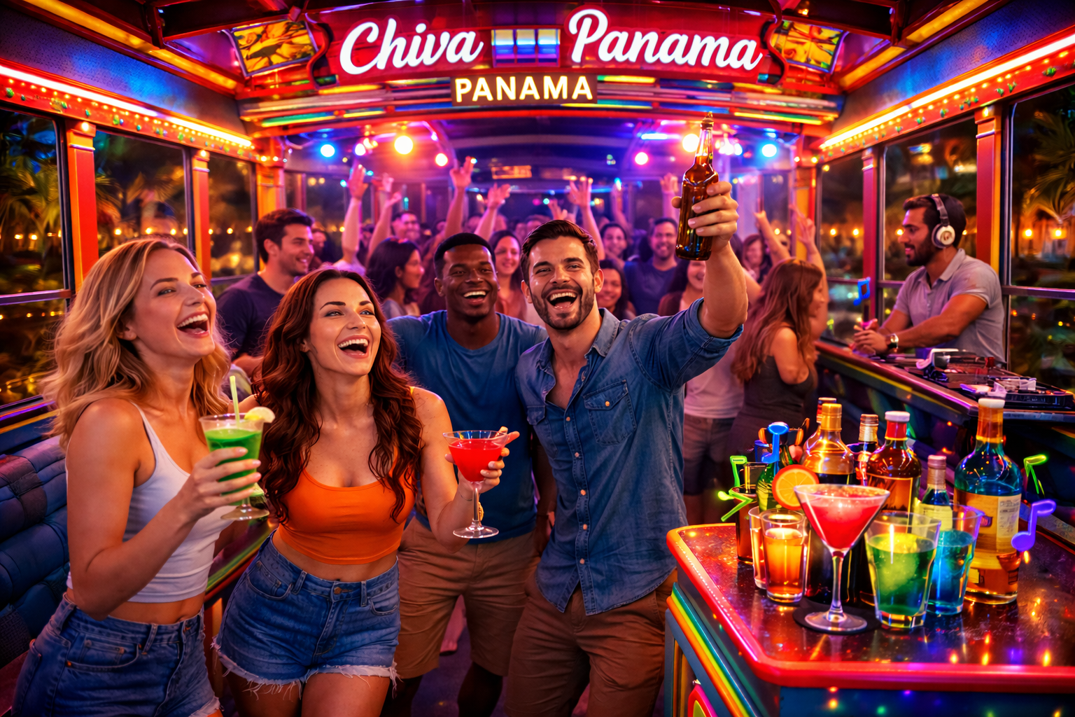 Chiva Parrandera Panama