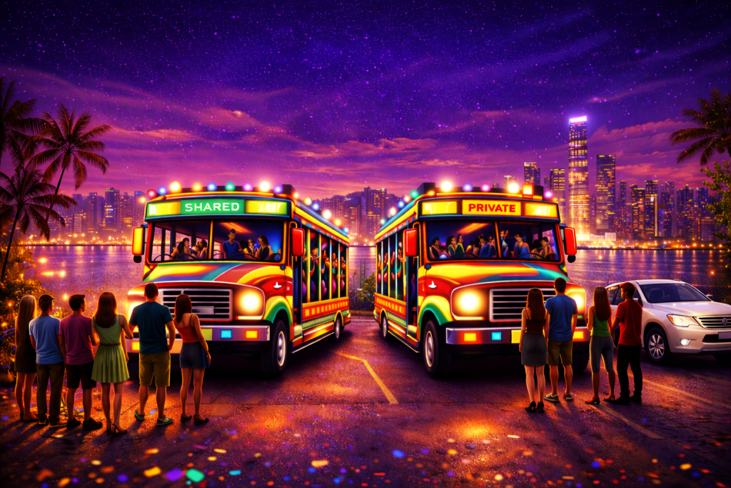 Shared & Private Chiva Parrandera Transfers